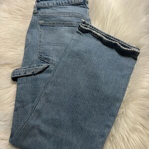 Abercrombie & Fitch Light Blue Straight Leg Jeans